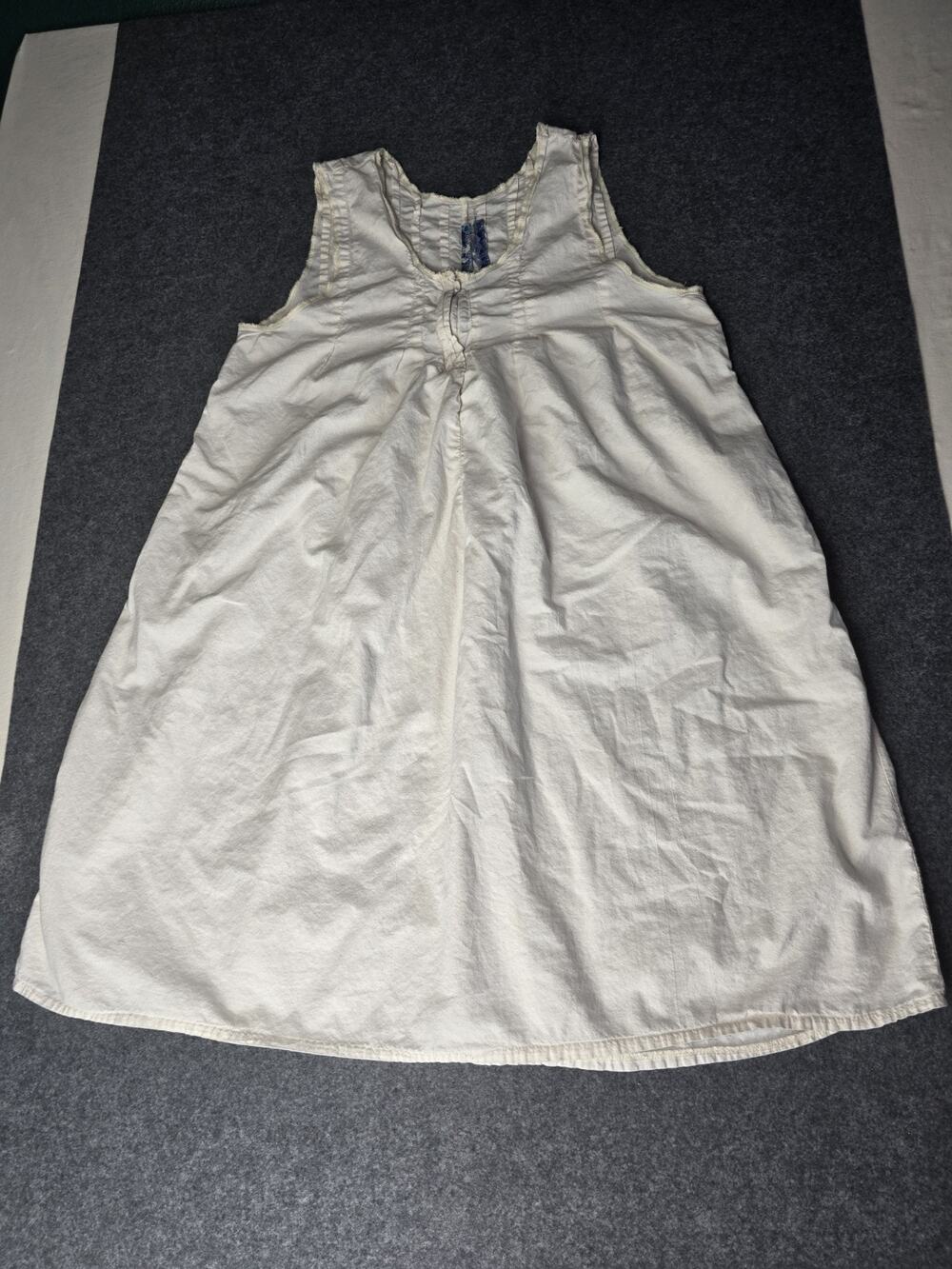 Vintage Antique Handmade Cotton Nightgown Women